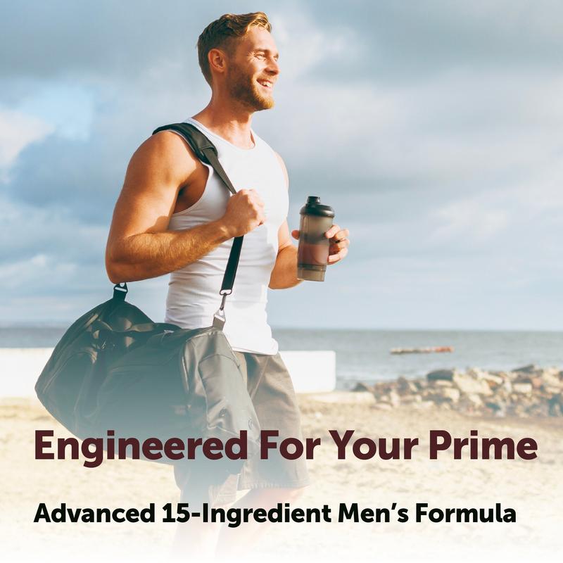 Testosterone+ Advanced 15-in-1 with Pumpkin Seed Oil 240 Softgels