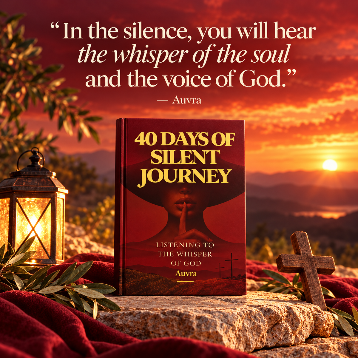 Auvra™ 40 Days Of Silent Journey - Listening To The Whisper Of God