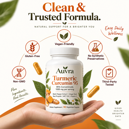 Turmeric Curcumin - 1000 mg Capsules
