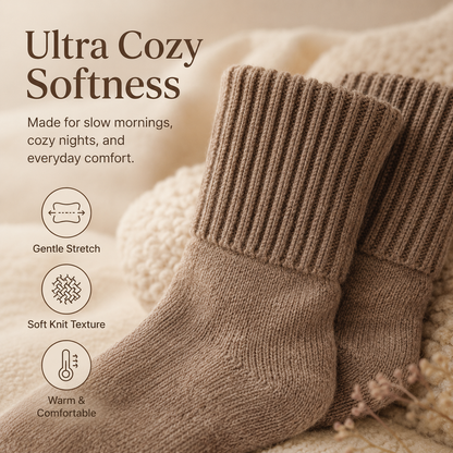 Auvra™ Cozy Ribbed Lounge Socks