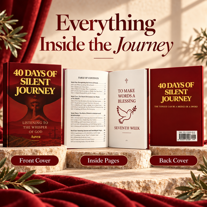 Auvra™ 40 Days Of Silent Journey - Listening To The Whisper Of God