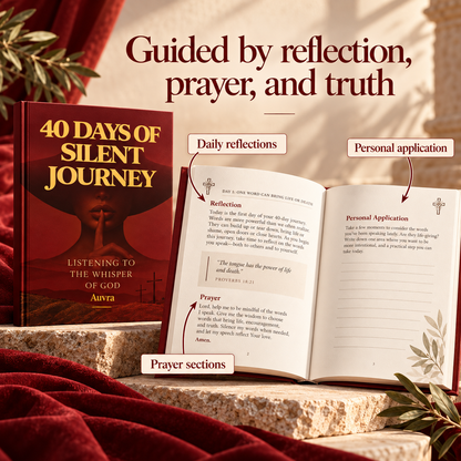 Auvra™ 40 Days Of Silent Journey - Listening To The Whisper Of God