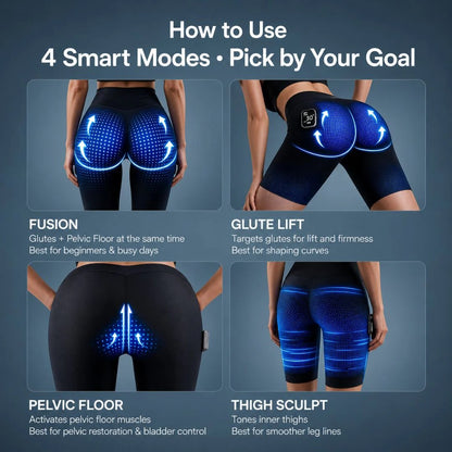 Auvra™ Pulse 8 Mode EMS Sculpting Shorts