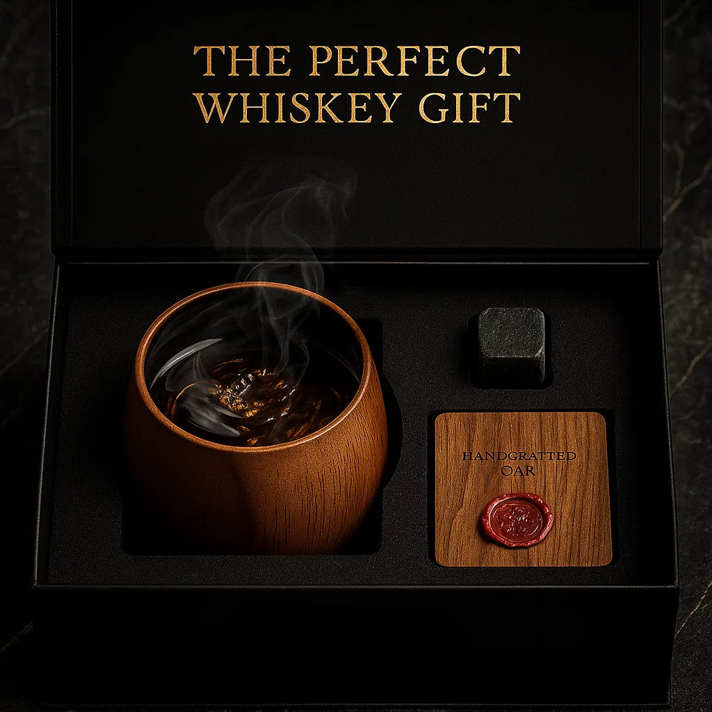 OakSip Wooden Whisky Glass™