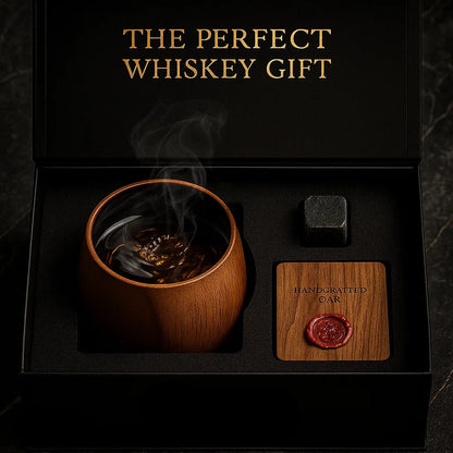 OakSip Wooden Whisky Glass™